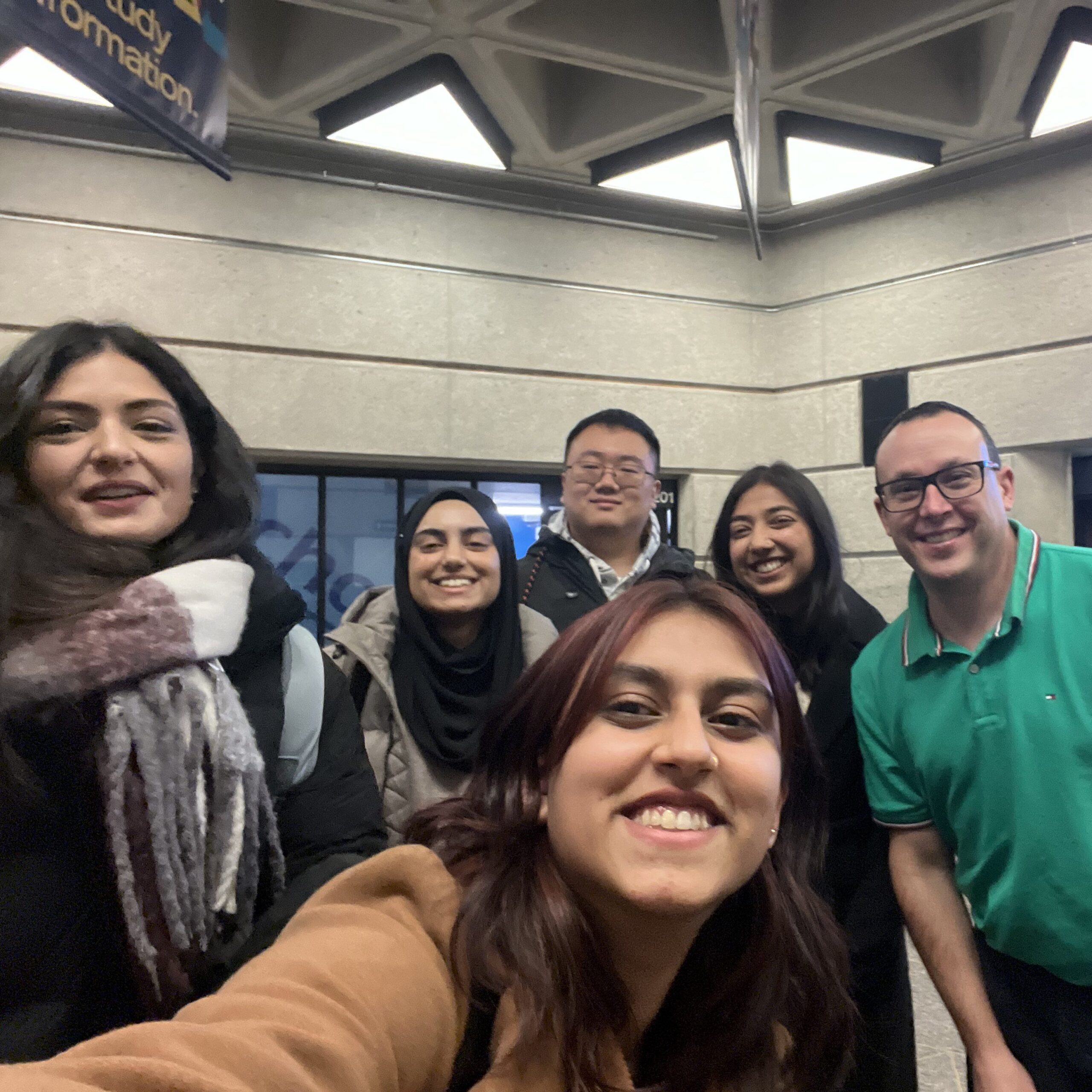 The Got To Go team with Professor Olivier St-Cyr